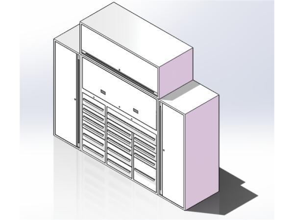 U.S. Customer Order Custom Toolbox: CYJY Designer tegner design for produksjon