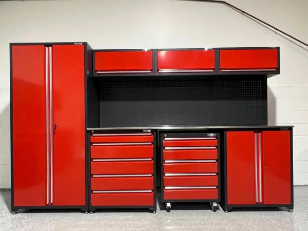 Ny produktlansering av Red Tool Combination Cabinet: Innovativ design leder den nye industrielle trenden